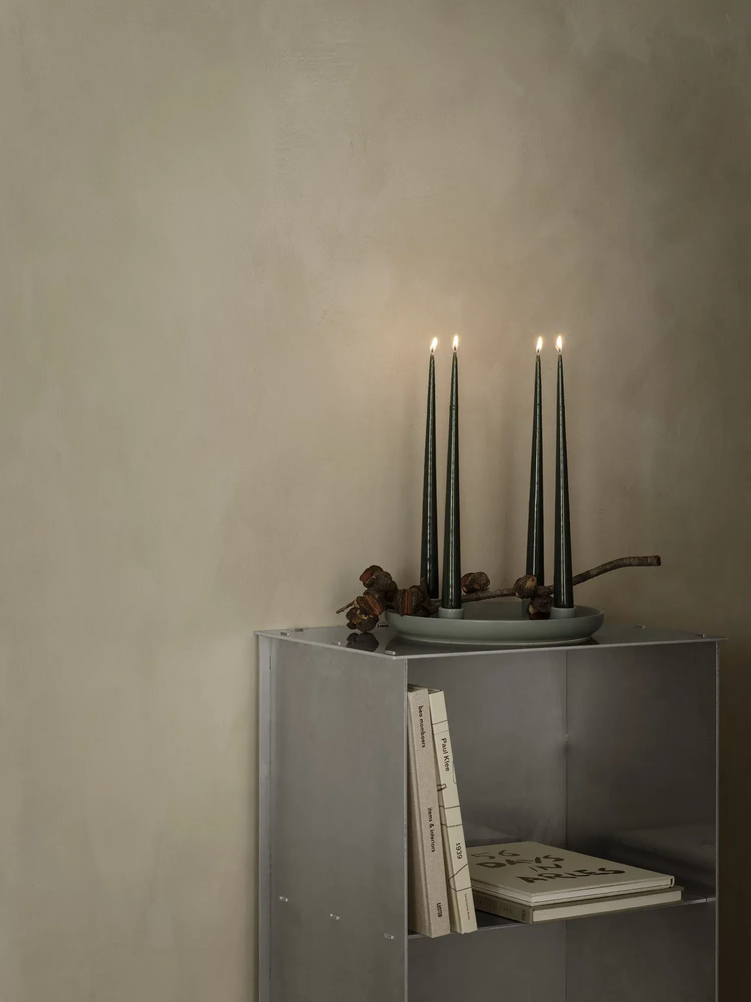 Kerzenhalter ADVENT 4-fach – duck green – blomus – – Bild 2